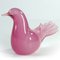 Pink Alabastro Glass Bird attributed to Archimede Seguso, 1960s, Image 7