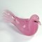 Pink Alabastro Glass Bird attributed to Archimede Seguso, 1960s 5