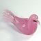 Pink Alabastro Glass Bird attributed to Archimede Seguso, 1960s, Image 5