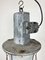 Large Industrial Cast Aluminium Cage Pendant Light, 1960s 10