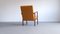 Mid-Century Armlehnstuhl aus Gelbem Tweed, 1960er 8