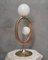 Mid-Century Murano Brass and Glass Table Lamp, 1990s 9