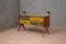 Mid-Century Italian Walnut and Art Glass Commode, 1950, Image 3