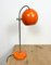 Vintage Hungarian Orange Table Lamp from Elektrofem, 1970s, Image 8