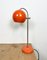 Lampe de Bureau Vintage Orange de Elektrofem, Hongrie, 1970s 5