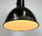 Industrial Bauhaus Black Enamel Pendant Lamp from Elektrosvit, 1930s 19