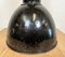 Industrial Bauhaus Black Enamel Pendant Lamp from Elektrosvit, 1930s 12