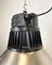 Lámpara colgante industrial grande de aluminio de Elektrosvit, años 60, Imagen 8