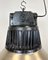 Lámpara colgante industrial grande de aluminio de Elektrosvit, años 60, Imagen 3