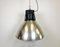 Lámpara colgante industrial grande de aluminio de Elektrosvit, años 60, Imagen 2