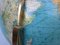 Columbus Duo Earth Globe aus Messing, Holz, Mundglas, 1960er 25