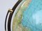 Columbus Duo Earth Globe in Ball Brass, Wood, Oral Glass, 1960s 24