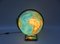 Mappamondo Columbus Duo Earth in ottone, legno, vetro, anni '60, Immagine 14