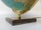 Globe Terrestre Columbus Duo en Laiton, Bois, Verre Oral, 1960s 34