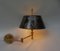 Wandlampen Bouillotte aus Vergoldeter Bronze, Frankreich, 1970er, 2er Set 12