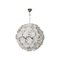 White Lotus Murano Glass Sputnik Chandeliers by Simoeng, Set of 2 8