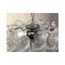 Murano Glas Sputnik Kronleuchter im Mazzega Stil von Simoeng, 2er Set 7