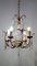 Italian Metal Crystal Chandelier, 1950s 14