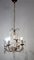 Italian Metal Crystal Chandelier, 1950s 11