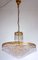 Lámpara de araña de cristal de plomo, años 60, Imagen 9