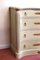 French Painted Chest of Four Drawers 6