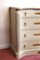 French Painted Chest of Four Drawers, Image 6