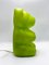 Lámpara de mesa Gummy Bear verde de Heico, años 90, Imagen 4