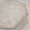 Mactan Octagon Stone oder Fossil Stone Couchtisch, 1980er 14