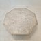 Table Basse Mactan Octagon Stone ou Fossil Stone, 1980s 13