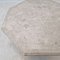 Mactan Octagon Stone oder Fossil Stone Couchtisch, 1980er 15