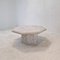 Mactan Octagon Stone or Fossil Stone Coffee Table, 1980s 1