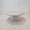 Table Basse Mactan Octagon Stone ou Fossil Stone, 1980s 2