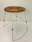 Bamboo and Steel Stool in the style of Rohé, 1960s 2