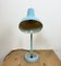 Industrial Blue Gooseneck Table Lamp, 1960s 12