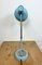 Industrial Blue Gooseneck Table Lamp, 1960s 15