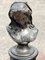 Bustes Grand Tour en Bronze sur Colonnes Corinthiennes en Marbre Noir, 1852, Set de 2 5