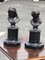 Grand Tour Bronze Busts on Black Marble Corinthian Columns, 1852, Set of 2 8