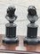 Grand Tour Bronze Busts on Black Marble Corinthian Columns, 1852, Set of 2 9