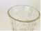 Art Deco Style Champagne Cooler in Glass in Transparent, France, 1940 5