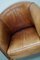 Vintage Dutch Cognac Leather Club Chair 3