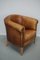 Vintage Dutch Cognac Leather Club Chair 5