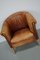 Vintage Dutch Cognac Leather Club Chair 2