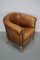 Vintage Dutch Cognac Leather Club Chair 4