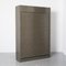 Tambour Cabinet in Olive Green Metal from Apeco, 1950s 2