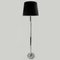 Lámpara de pie francesa Art Déco alta de cromo, años 30, Imagen 3