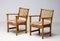 Fauteuils en Pin d'Oregon par Yngve Ekström pour Swedese, Suède, 1950s, Set de 2 9