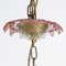 Venetian 6-Light Chandelier in White and Pink Murano Glass, 1960s, Image 7