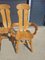 Brutalist Oak Chairs from De Puydt, 1975, Set of 8, Image 7