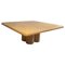 Square Travertine Coffee Table by Mario Bellini for Cassina, 1975 1