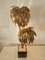 Vintage French Brass Palm Tree Table Lamp from Maison Jansen, 1970s 3